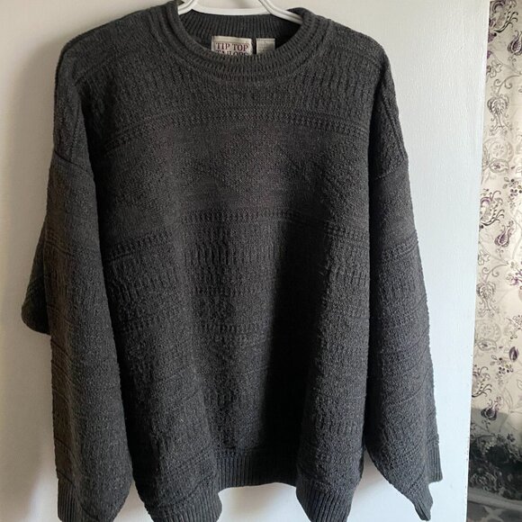Grey Cozy Men Sweater Large - Picture 1 of 2